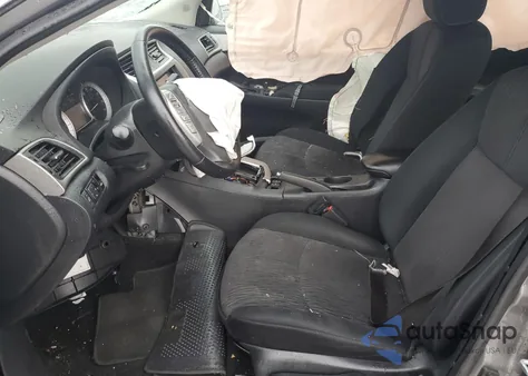 2015 Nissan Sentra S z USA, uszkodzony, nr VIN 3N1AB7AP9FY350411